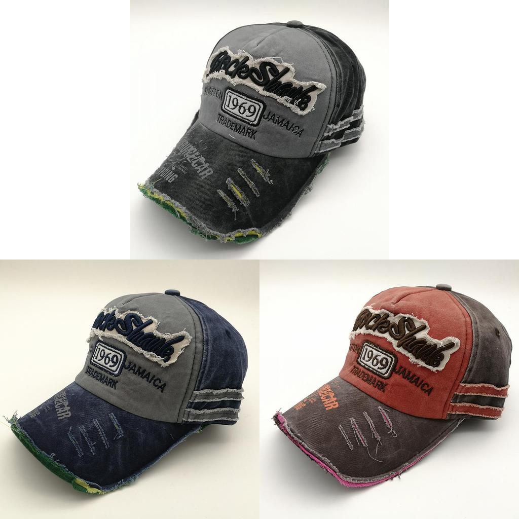 Fashion Letter Embroidered Baseball Cap With Wide Brim For Outdoor Casual Wear