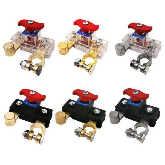 Battery Disconnect Switch Universal Power Cut Battery Disconnect Leak Off 12V/24V Universal Prevent Battery Protector Drain Automatic Manual