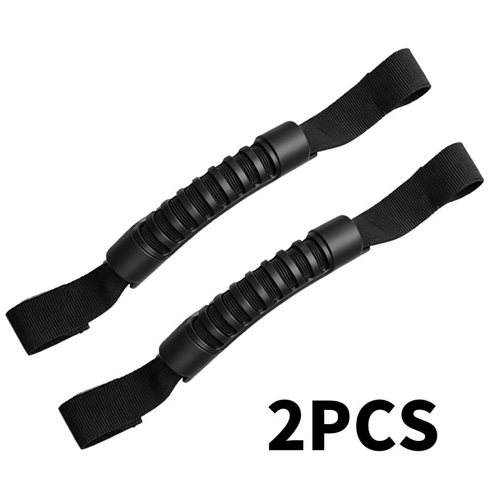 

2PC Armrest Pulling Strip Car Accessories for Headrest Rear Seat Back Interior Ornament Vehicle Supplies Accessory Gadgets Parts чёрный