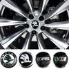 AAAAN1 4Pcs 56mm Car Wheel Center Hub Caps Sticker Decals Decoration for VRS Octavia A5 A7 Fabia Superb Kamiq Rapid Vision Kodiak