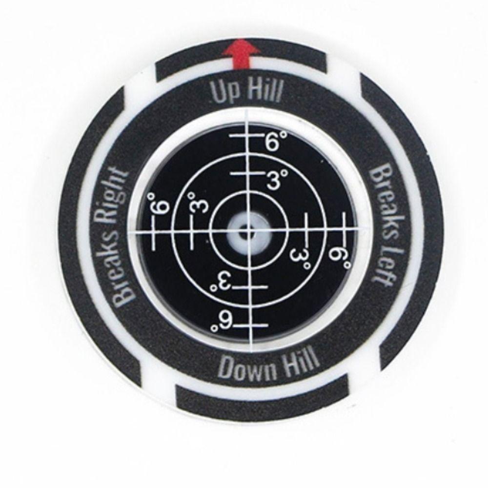 Clear&Transparent Golf Slope Meter Ball Marker Golf Spirit Level  Gardening Architecture