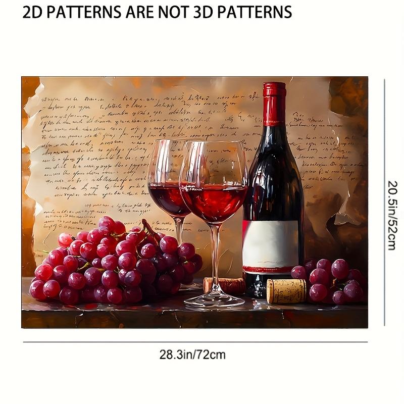 1Pcs Red Wine and Grape Rubber Drying Mat Tableware For Coffee Shop Kitchen Carpet Tableware Durable Diatom Mud Table Mat Pet Coffeeware Mat