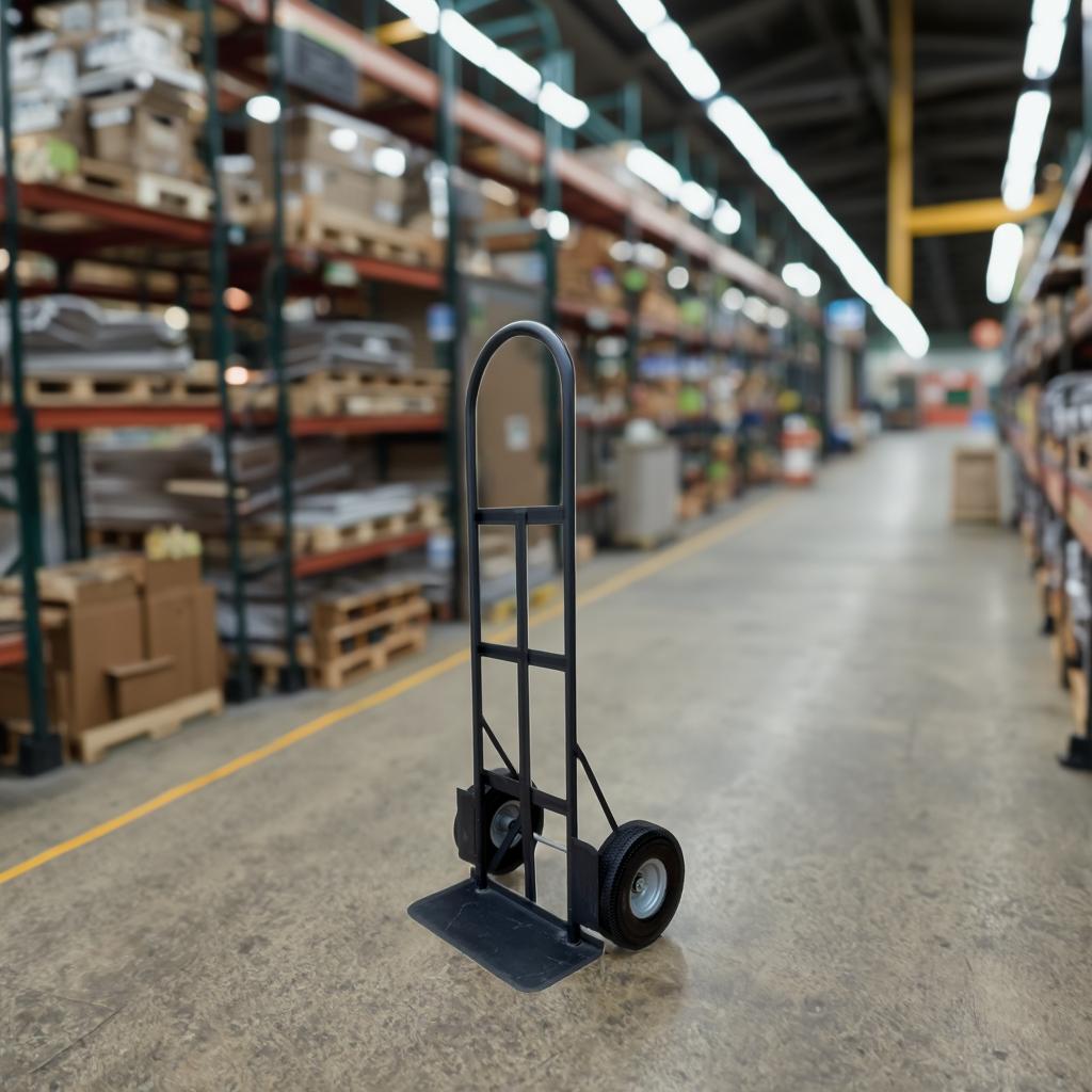 OEM 250kg Capacity Heavy Duty Steel Hand Truck Trolley Cart For Industrial Efficient Transportation
