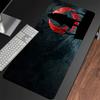Anime Mauspads Japan Cool Laptop Roter Mond Gaming Tastatur Schreibtischunterlage 40x90cm N-narutoS Anti-Rutsch-Mauspad Gamer Schrank Zubehör