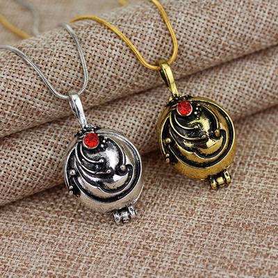 The Vampire Diaries Halskette Elena Gilbert Mode Eisenkraut Eisenkraut Anhänger Foto Medaillon Schmuck Männer Frauen Weihnachtsfeier Geschenk