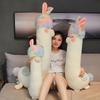 Toy Alpaca Plush Long Pillow Cartoon Stuffed Animal Doll Decoration Gift Kids