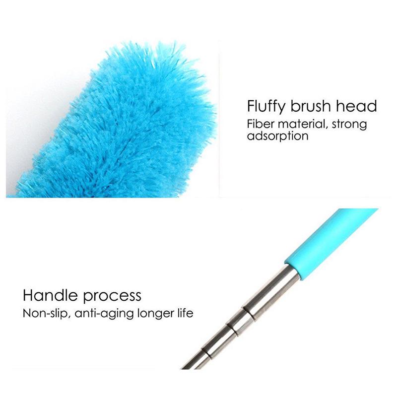 Portable Mini Gray Ash Duster – Creative Anti-Static Magic Brush for Dust and Mites, Lightweight Home Cleaning Tool, Easy to Use, Travel Friendly