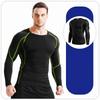 Men's T shirt Tights Sports Elastic quick-drying Compression Long Sleeve Fitness clothing Running Training clothing S M L XL XXL 3XL