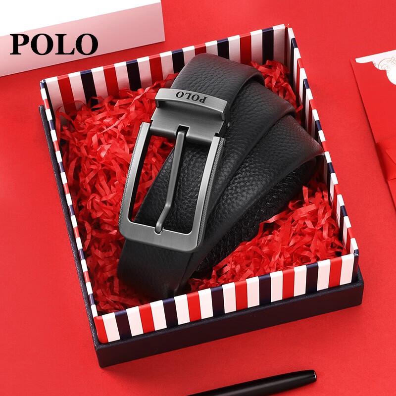 

POLO Men s Business Pin Buckle Leather Belt