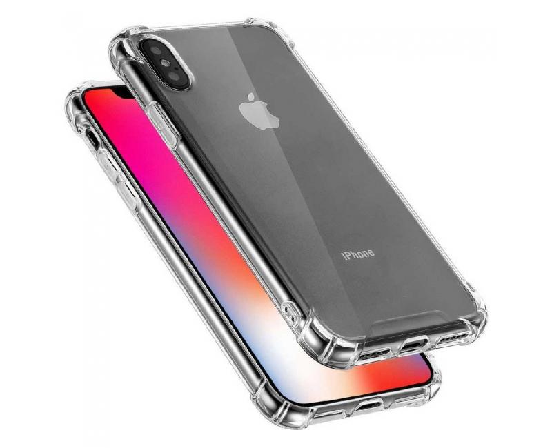 Buy Nouart Air Crystal Bulletproof Jelly Cell Phone Case at affordable