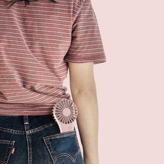 Cute Mermaid Charging Outdoor Mini Portable USB Handheld Summer Cooling Fan