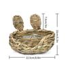 Rabbit Grass Bed Chewing Straw Hamster Nest Pet Hay Bed for Small Animal Bunny Guinea Pigs Chinchilla Sleeping Bed Pet Supplies