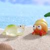 Aquarium Set of 18 and Marine Cute Miniature Miniature Aquarium Craft Micro Landscape Scenery Home Resin DIY Decor Corals, Fish, Life, Figurines,