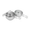 EPI 3-piece Aluminum Tableware Set C-5201 Silver