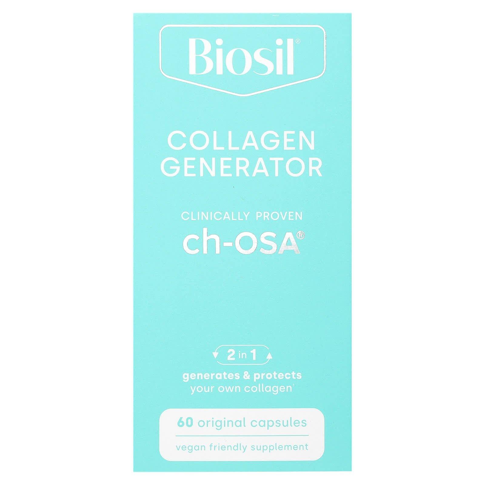 

Biosil, генератор колагену, 60 оригінальних капсул