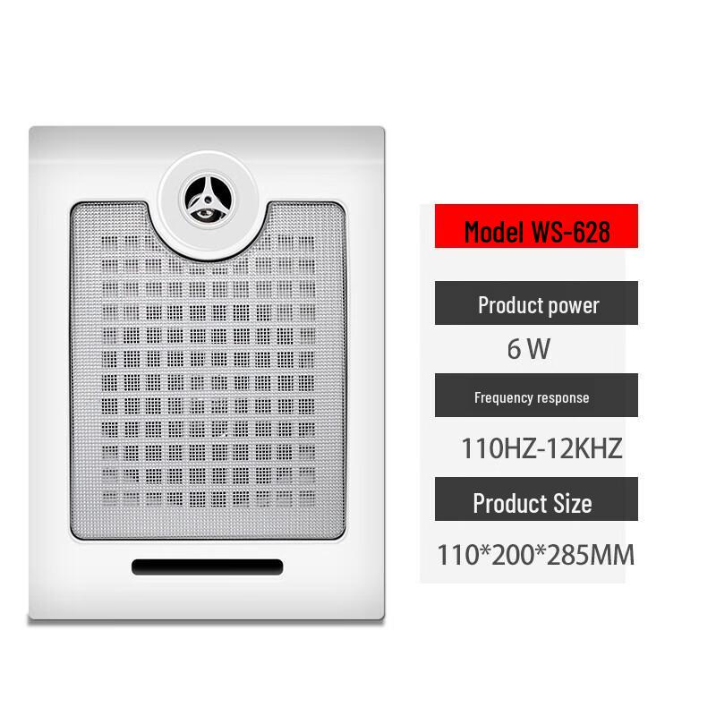 Di You 628 Wall-Mounted Bluetooth Speaker CN plug (adapter included)