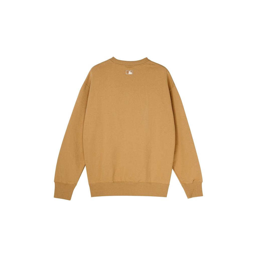 MLB Sweatshirt Fall Unisex Beige Yellow 3AMTB0124-43BGS