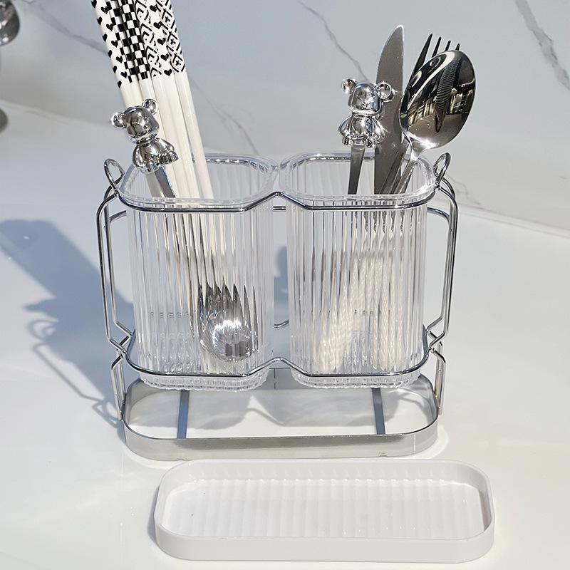 Nordic Luxury Kitchen Utensil Holder - Spoon & Chopstick Storage Rack