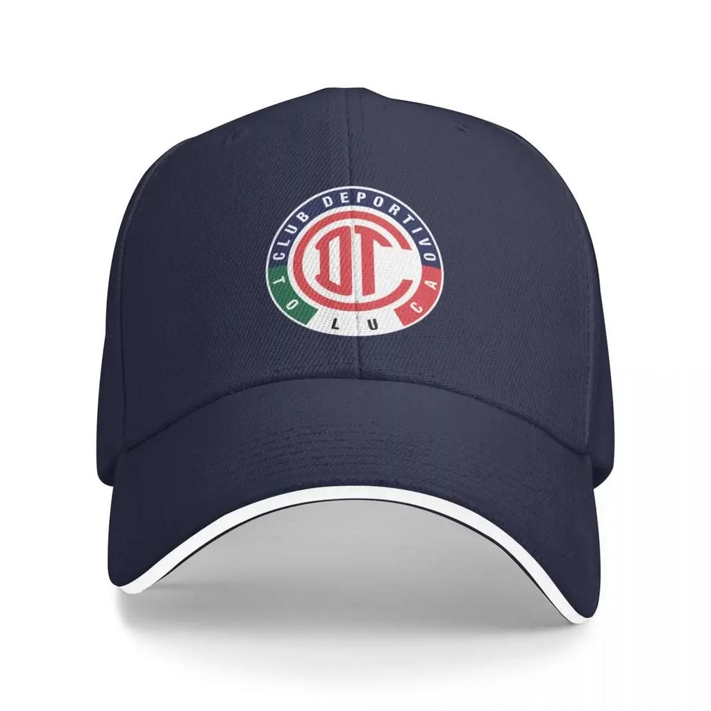 Deportivo Toluca Futbol Club Mexican Diablos Rojos Baseball Cap Golf Icon Elegant Women's Hats Men's