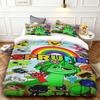 Cartoon Sprunki Duvet Cover Set Sprunki Bedding Set Comforter Cover Skin-friendly and Breathable Bedroom Single/twin