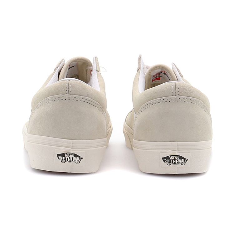 Vans Old Skool Pig Suede - Sand Shell Unisex joggesko Cream Snow-White VN0A38G19G9