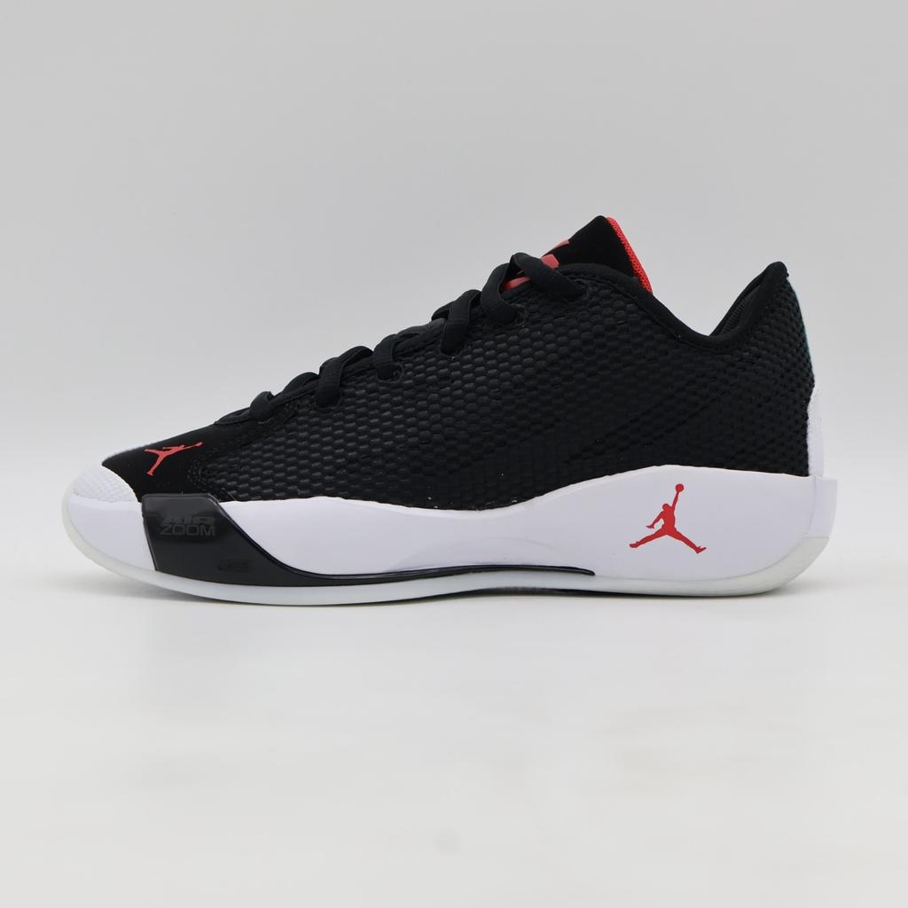 IF1611-001 Nike Luka 77 Bred Basketball Shoes Black White University Red (Menas)