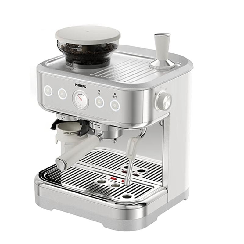 Philips Gemini Coffee Machine Semi-automatic Italian Style for Household Automatic Capsule & Grinder, National Standard 220V Three-pin Plug 1450W