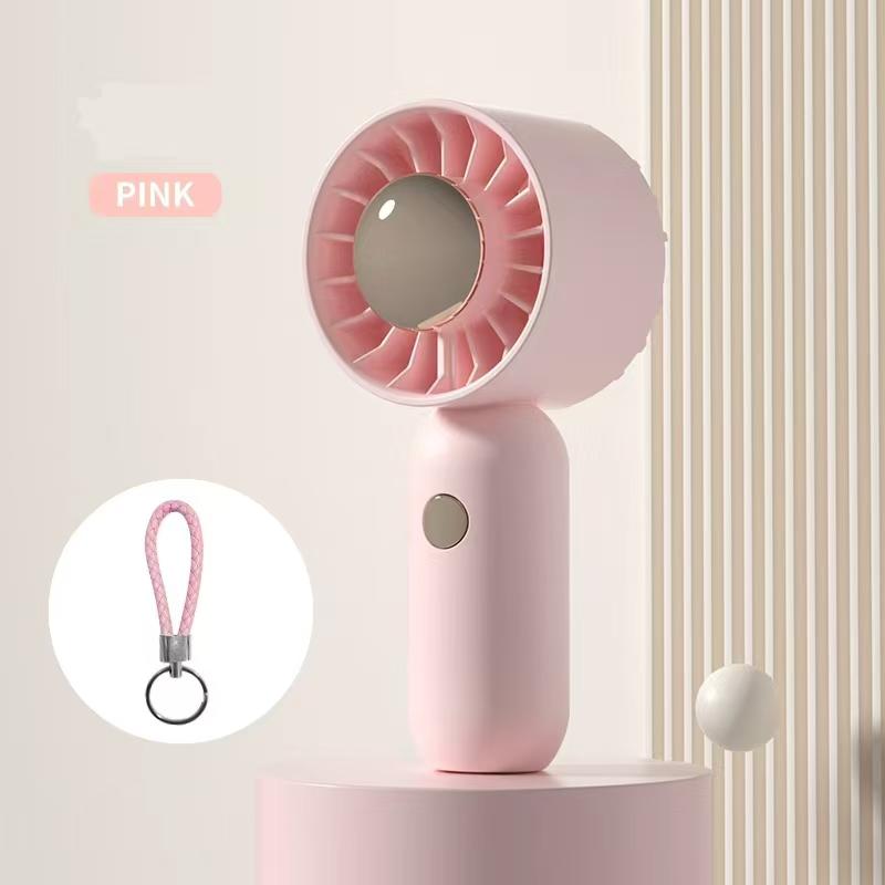 Xiaomi MEET SUN Mini Portable Handheld Cooling Fan USB Rechargeable Silent Desk Fan Small Mute Eyelash Fan for Personal Use