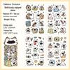 Yuezhen Adorable Dogs PET Journal & Children's Decal Stickers