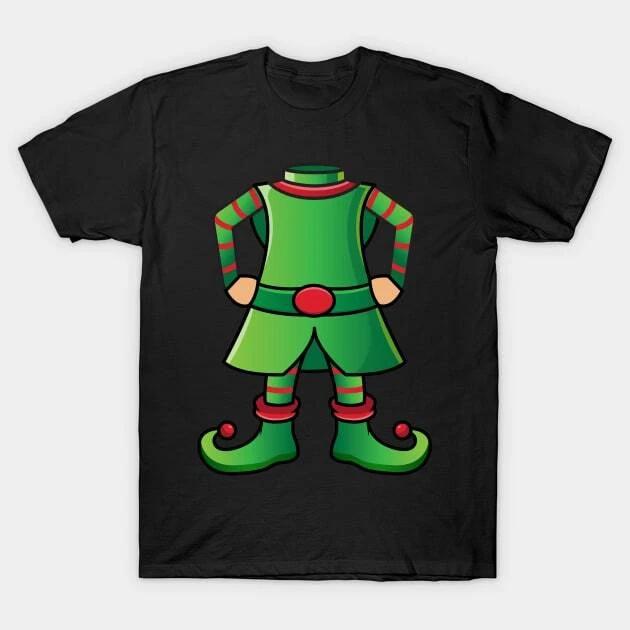 ELF COSTUME Funny Christmas Elf Costume Made in Australia T-Shirt L
