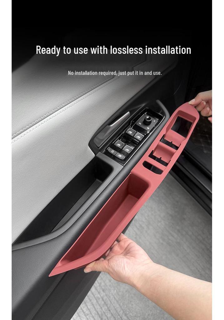 Jetta VS8 Center Console Silicone Protective Pad & Wireless Charging Mat