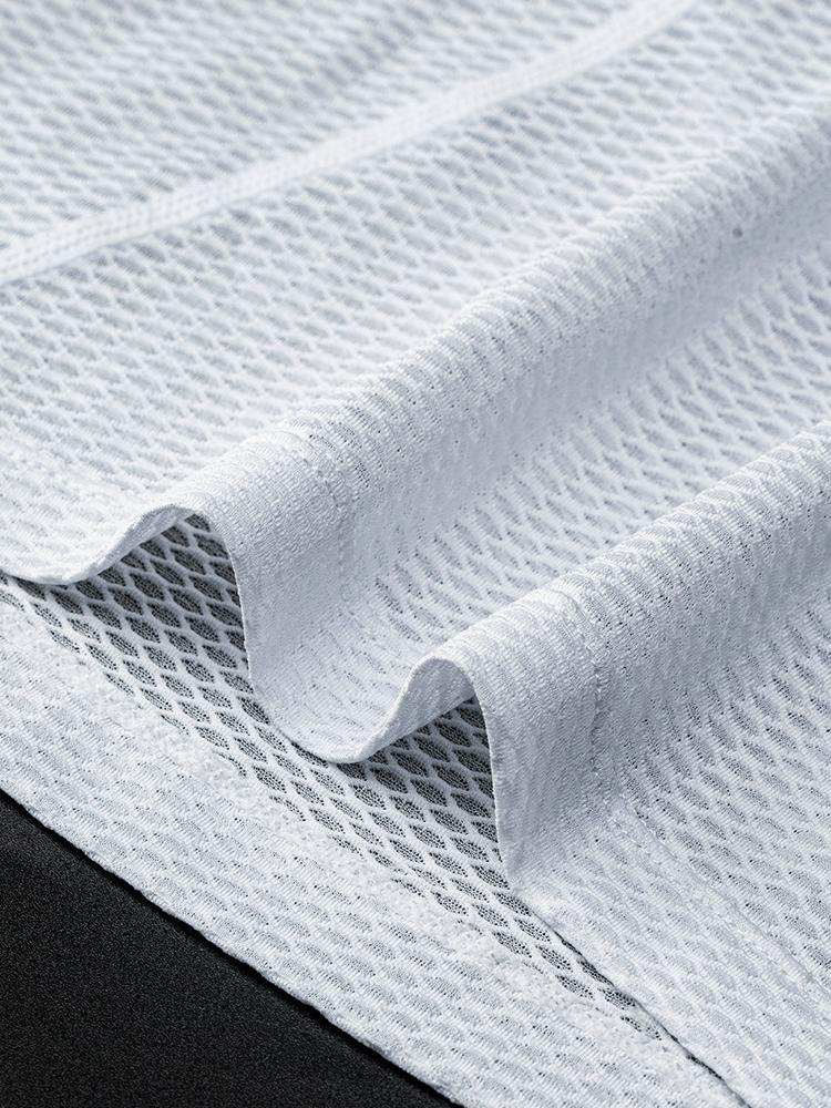 ROCKBROS Bike Vest Breathable Men's Sleeveless Short Summer Undershirt Windbreaker Tshirt Quick Dry Elastic Mesh Underwear
