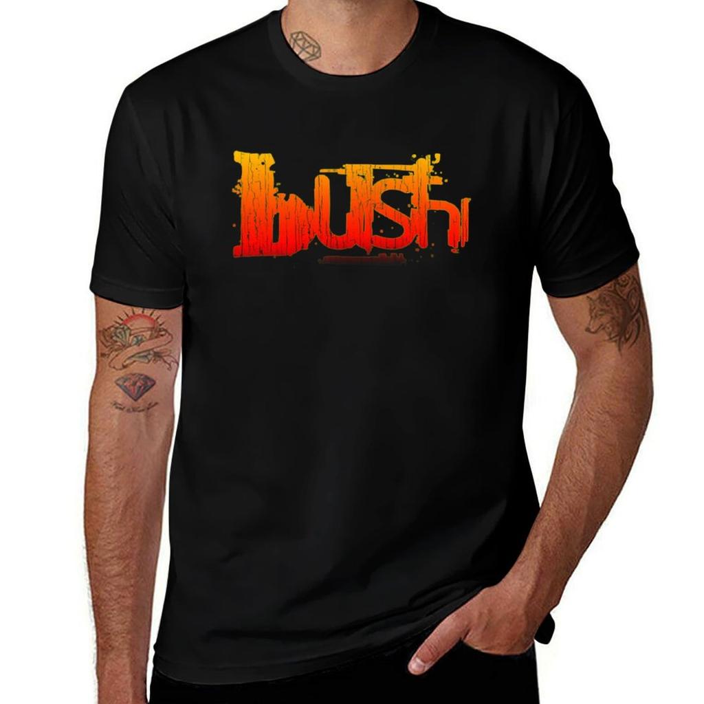 Bush Band Logo Tshirt Street Fashion Casual Tee Shirt Tshirt