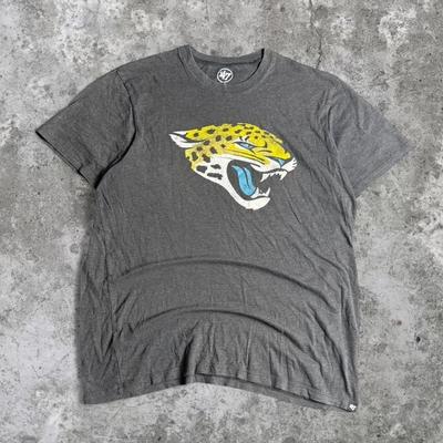 NFL Jacksonville Jaguars Grey Men's Cotton T-shirt Size L