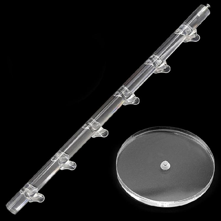 Elegant Acrylic Eyeglass Display Shelf Eyeglass Storage Solution Multilayered Display Organizers for Home or Store Use