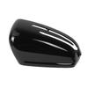 Left +Right Black Door Mirror Cover Cap Housing Wing Rear View Mirror Trim Casing For BENZ A B C E S Class W176 W246 W204 W212 W221 CLA C117