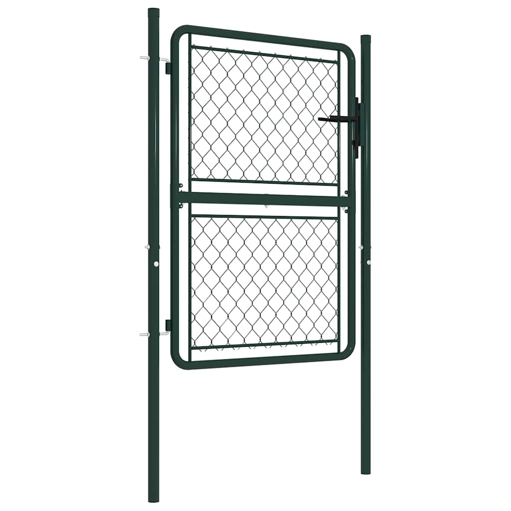 Steel Garden Gate 100 X 125 Cm Green