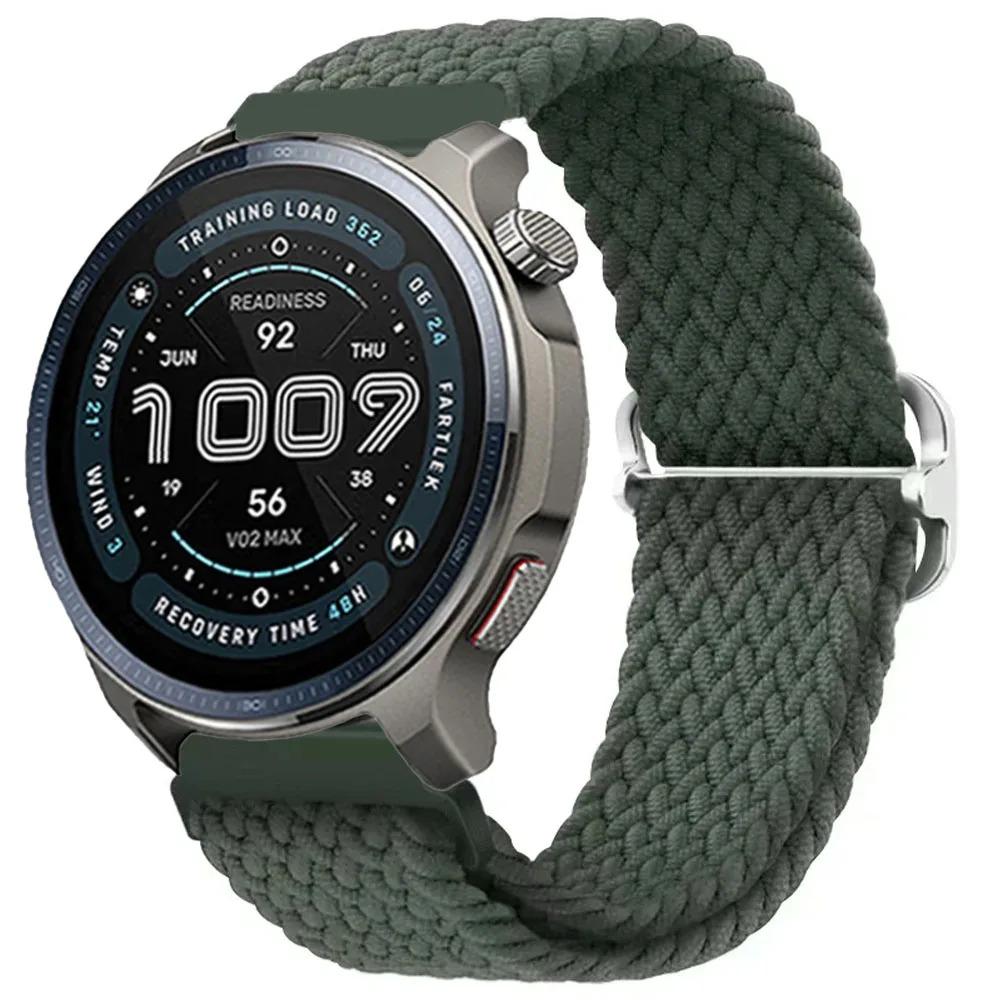 22mm 20mm Nylonový řemínek pro Amazfit Balance 2 1/Bip 6 5 Sportovní náramek Řemínek pro Amazfit GTR 47mm/GTR 4 3/GTS/Active 2