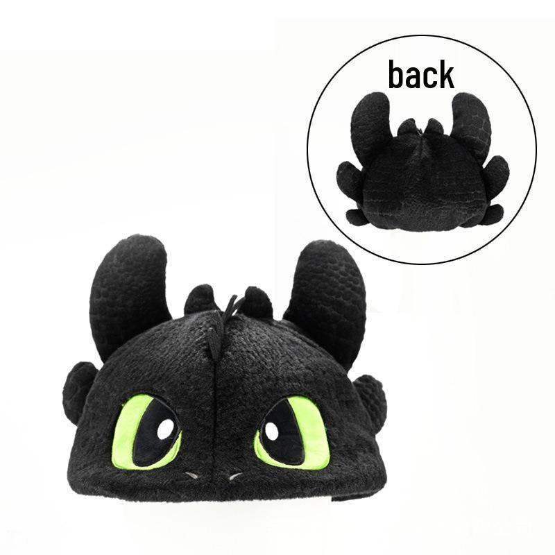Universal Studios "How to Train Your Dragon" Toothless Plush Keychain - Night Fury Toy Ornament Pillow