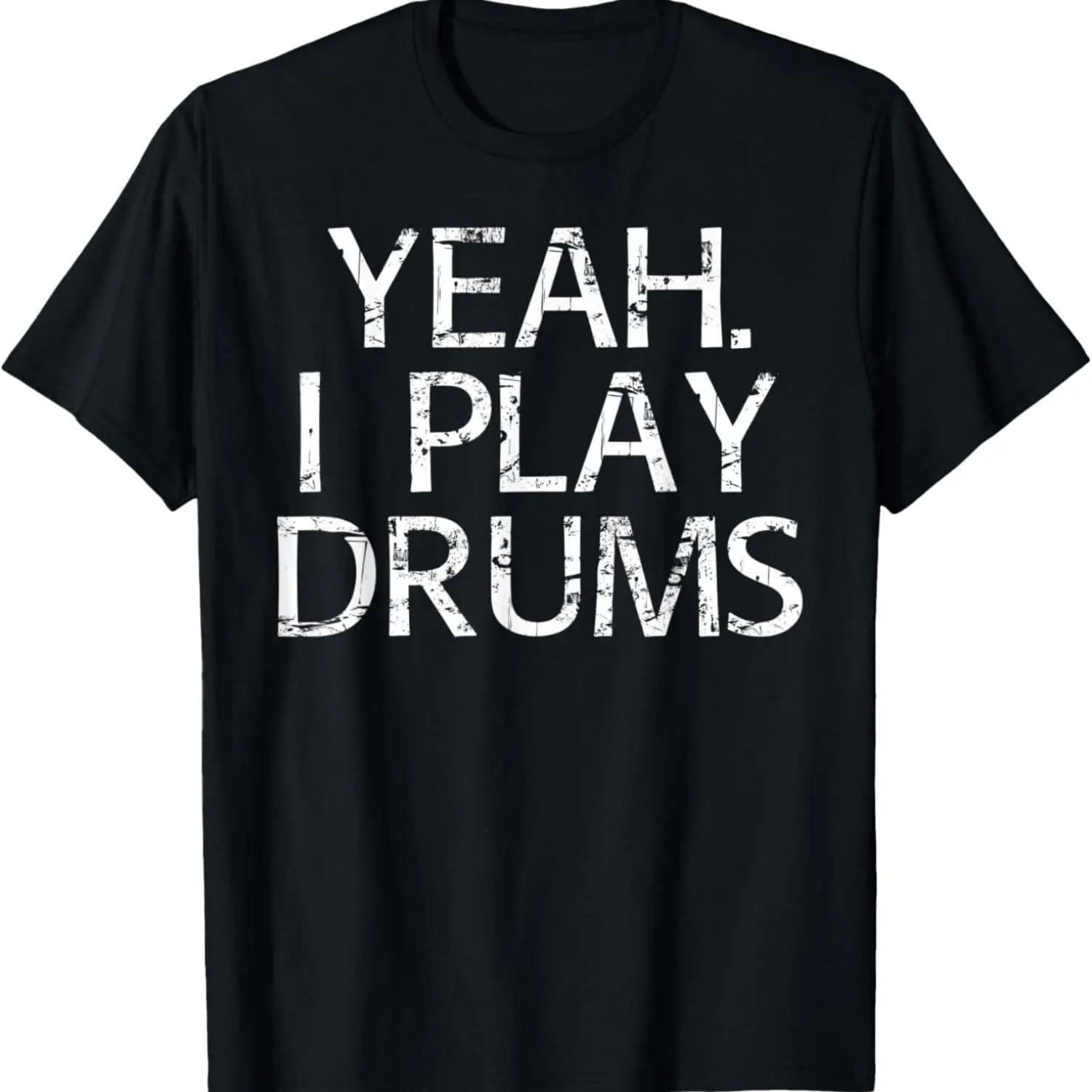 Day Of Independence US Flag Djembe Drum T-Shirt S