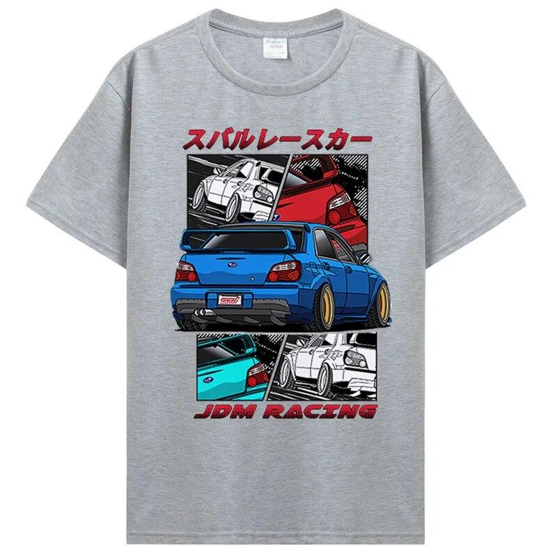 Classic Initial D T Shirt Unisex O-neck Cotton T-Shirt Unisex Hip Hop GTR Vaporwave JDM Car Tshirt Casual Daily Tee Streetwear
