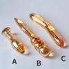 Baguette en Verre Doré Cristal Pyrex Artisanat Bijoux Décoration Maison Jouet Sexuel
