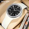 SANDA Neue Mode Damen Quarzuhr Einfaches Exquisites Zifferblatt Silikonarmband Wasserdichte Uhr Schüler Outdoor Freizeit Sportuhr
