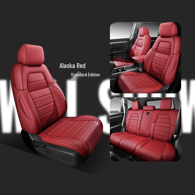Custom Leather Seat Cover for Honda CRV, XRV, Vezel, Breeze, Integra - Full Wrap Design