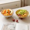 Frutero para encimera de cocina, Cesta de almacenamiento de plástico grande con soporte, Bol de servir multifuncional para centro de mesa de mesa de comedor