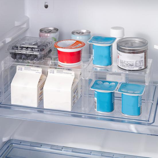 Schrank-Lagerregal Zusammengebautes hochfestes PS-Multifunktions-Thekenregal für den Kühlschrank