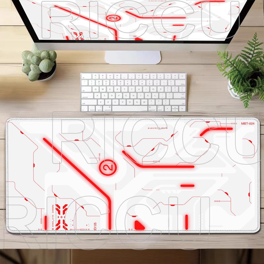 XXL HD sci-fi style Computer Mouse Pad Rug Gaming PC Accessories Large MausePad office protective pads Desk mat Keyboard carpet