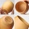 Natural Wood Cup, Teacup, Egg Cup, Wooden Lacquer Cup, Free Cup, Mug, Teacup, Dishwasher Safe, 250ml