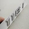3D ABS Chrome Car Letters Logo 118i 120i 125i Rear Trunk Badge Emblem Sticker For BMW 118i 120i 125i Tail Marking Accessories CB4