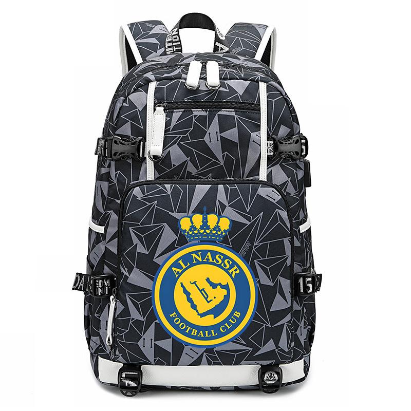 Football Star Surrounding Student Bag Camouflage Backpack Leisure Travel Mountaineering Bag